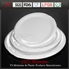 Factory supply high quality tableware dish plate making-rate custom printed china dining set plates plastic