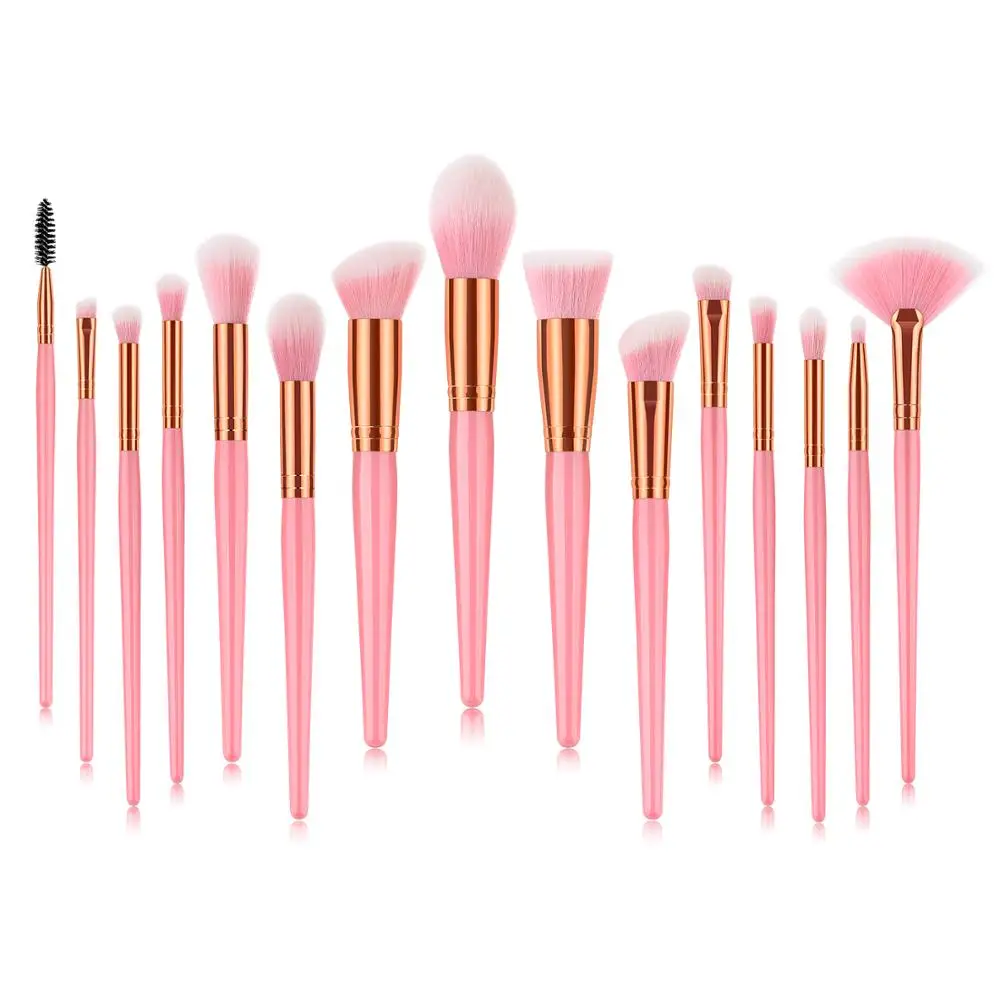 

The best gift pink makeup brush cosmetic, N/a
