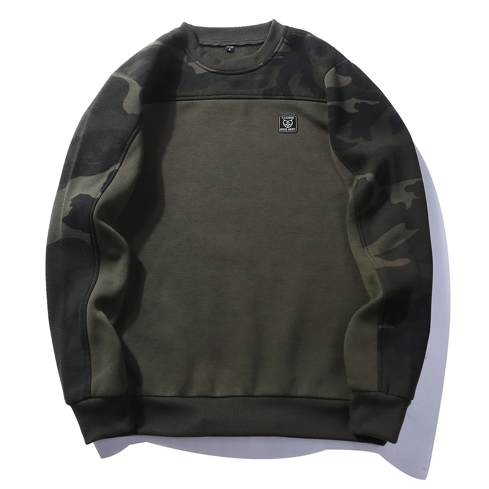 custom camo sweatshirt