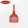 Eco-friendly sand shovel for cat, plastic cat cleaning shovel with customizable color, pet shovel with big holes