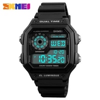 

SKMEI 1299 Sports Watch Men Outdoor Countdown Chronograph Digital Watches Fashion Waterproof Mens Wrist Watches