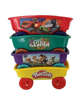 kids pull along wagon