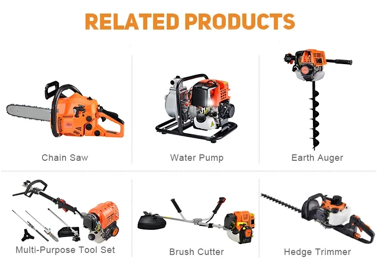 Wholesale Oil Palm Cutter Harvester 52cc Brush Cutter Machine With