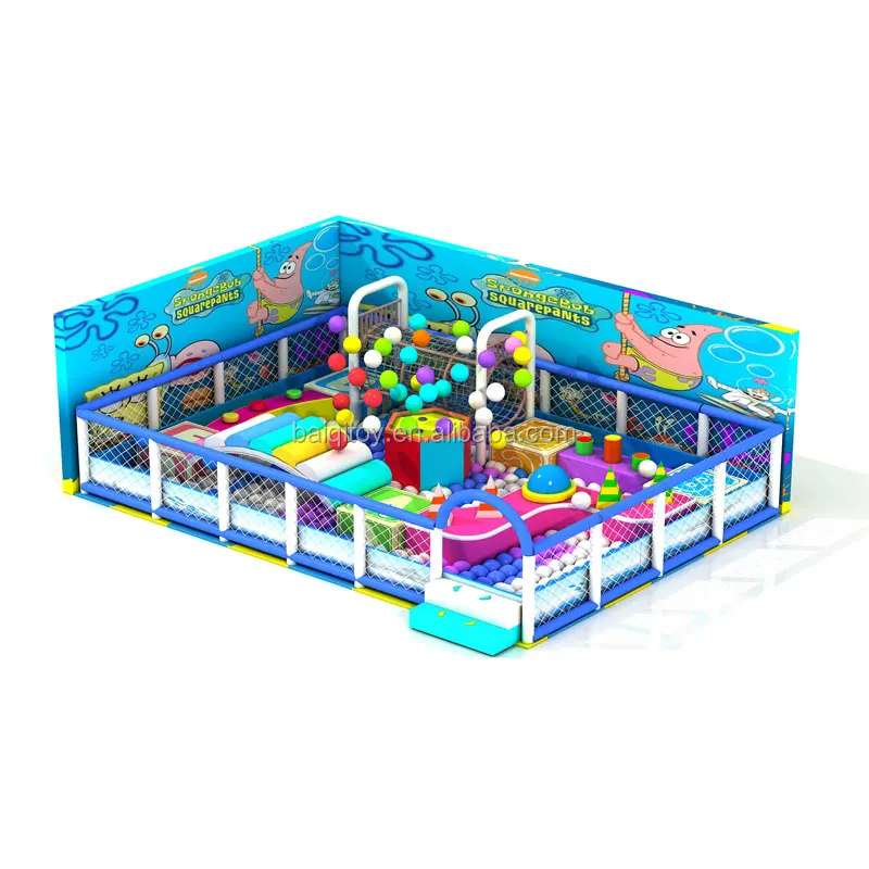 Large Playground Maze Indoor Soft Playground Games for Shopping