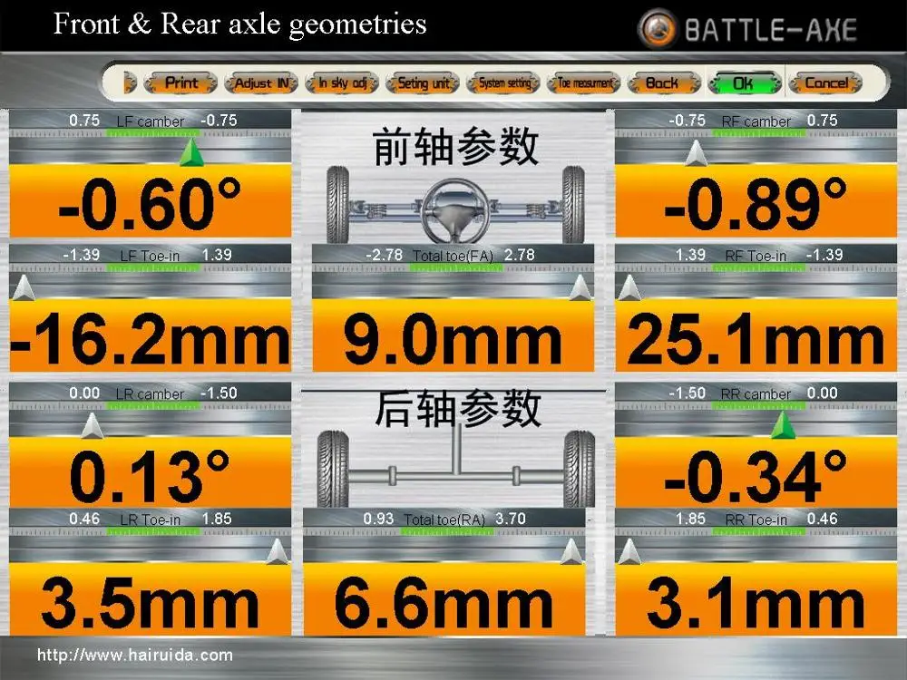 Automobile Workshop Tools Wheel Alignment With Freely Spare Parts - Buy