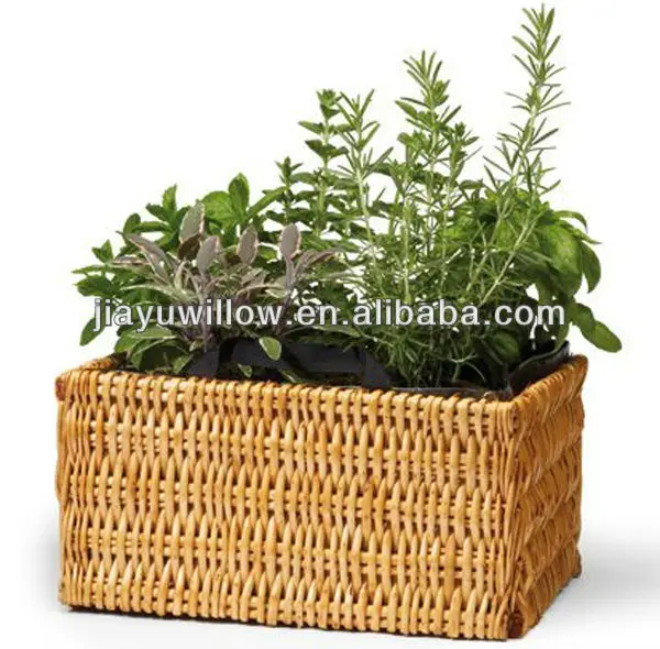 High Quality Cheap Rectangle Wicker Baskets For Plants Indoor Buy Wicker Baskets For Plants