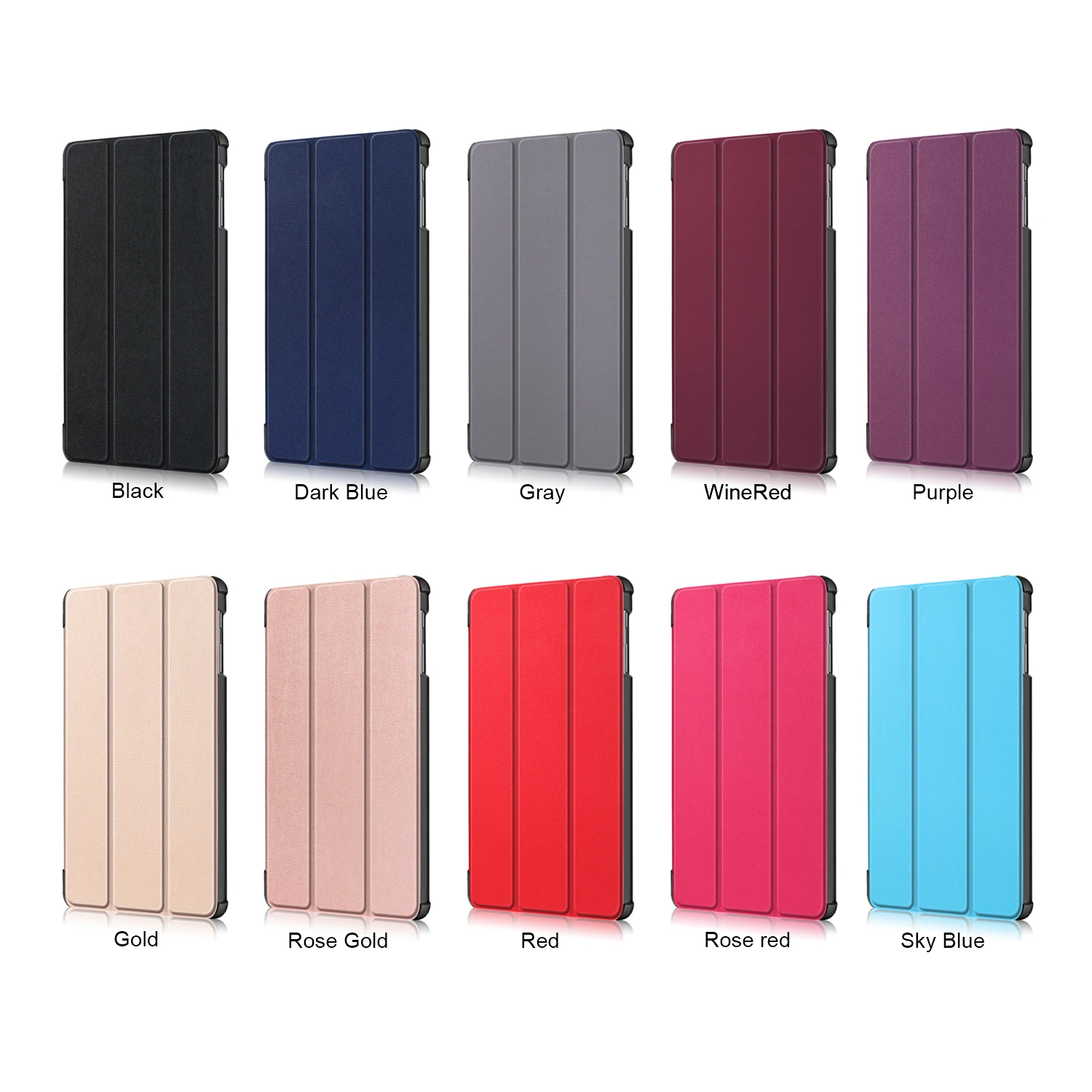 Tablet Case Cover For Samsung Galaxy Tab A 10.1 2019 T510 Pu Leather