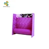 Cheap Advertising cosmetics hook display stand Promotion cardboard pegboard table top display