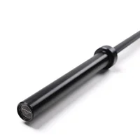 

Strength training weightlifting men use black chrome barbell bars