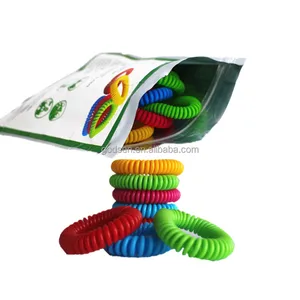 Image of 23Bags=230pcs/Set Customized citronella mosquito repellent bracelet free samples