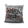 New Arrival Christmas Custom Logo Reversible Sublimation Magic Mermaid Sequin Pillow Case