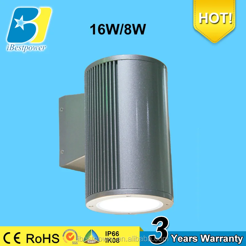 16W IP66 Up and Down Wall Lamp Outdoor Wall Mounted LED Light LED Wall Light