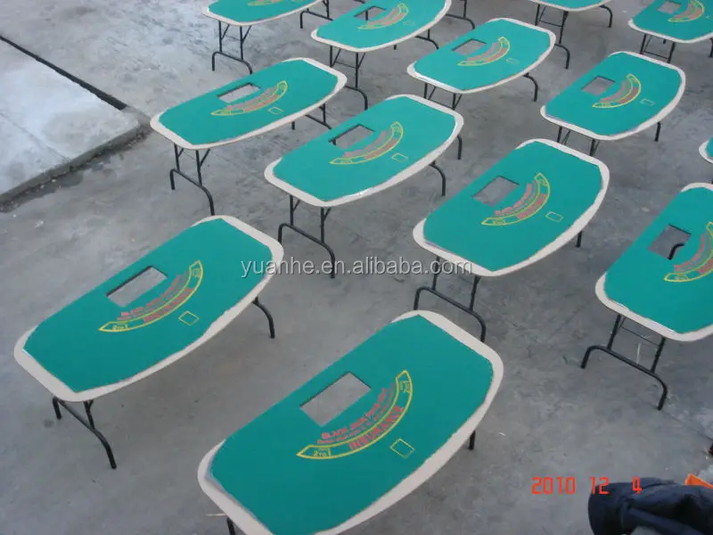 72*36inch Casino Blackjack Poker Table With Folding Legs Buy