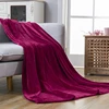 cheap coral fabric super soft thick fleece blanket large sofa throws for beds