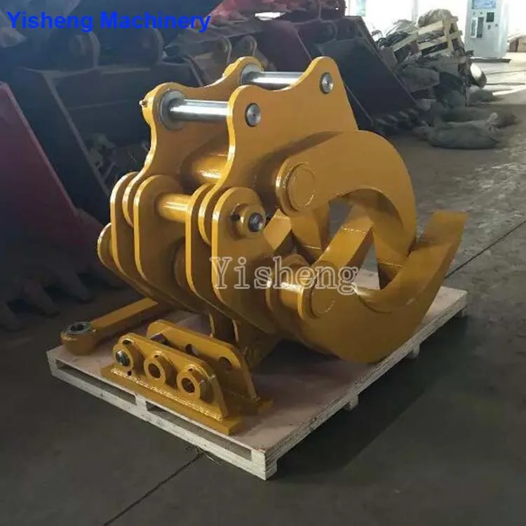 Cat312 Cat320 Cat345 Excavator Rotating Grapple Bucket Buy Rotating