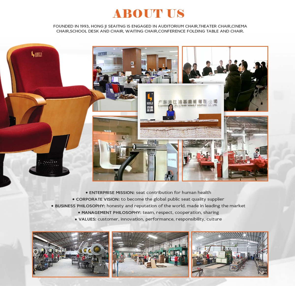 Guangdong Hongji Furniture Industrial Co Ltd Chair Desk