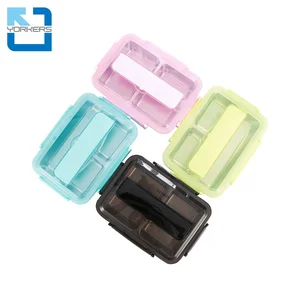 Image of Stainless Steel Bento Lunch Box 4 Compartment 304 Lunch Box
