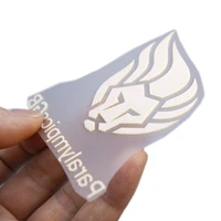 

Custom Silk Screen Print 3D Rubber Logo Raised Effect Silicone Heat Transfer Labels for Garments