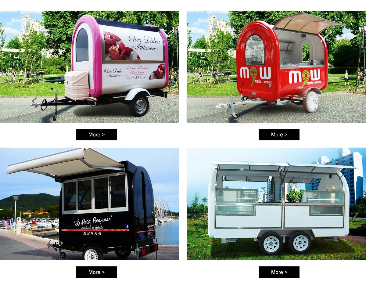 Shanghai Yieson Machine Co Ltd Food Cart Food Trailer - 