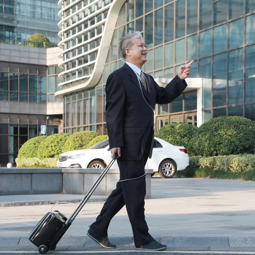 
Lovego newest mini 7 liter pulse flow portable oxygen concentrator LG103 finding agents 