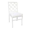 New design white aluminum nets back chiavari chair with YCX-A28