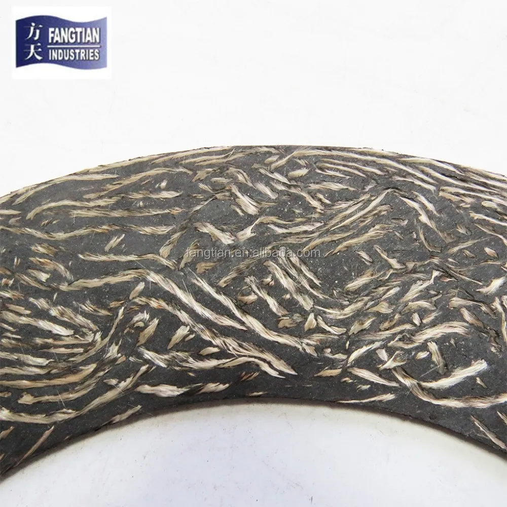 High Quality Clutch Facing Friction Material Clutch Lining With Glass