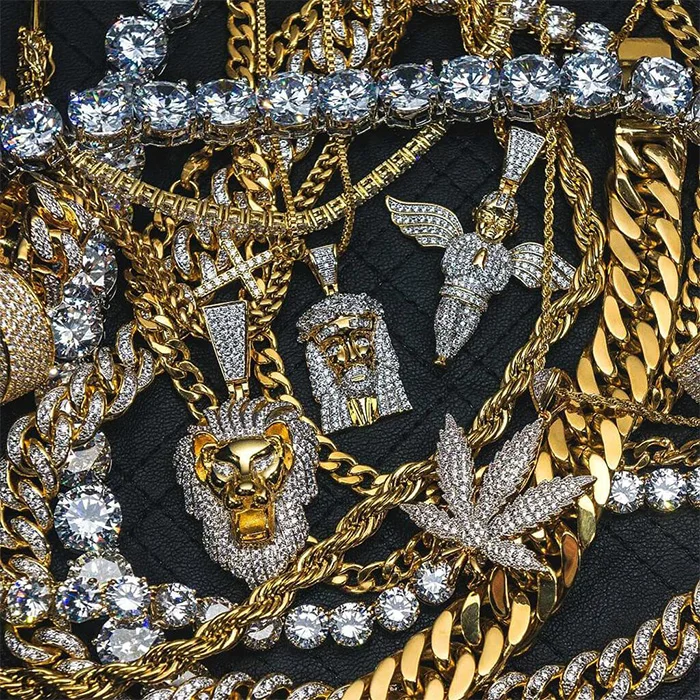 Real Diamond Hip Hop Jewelry