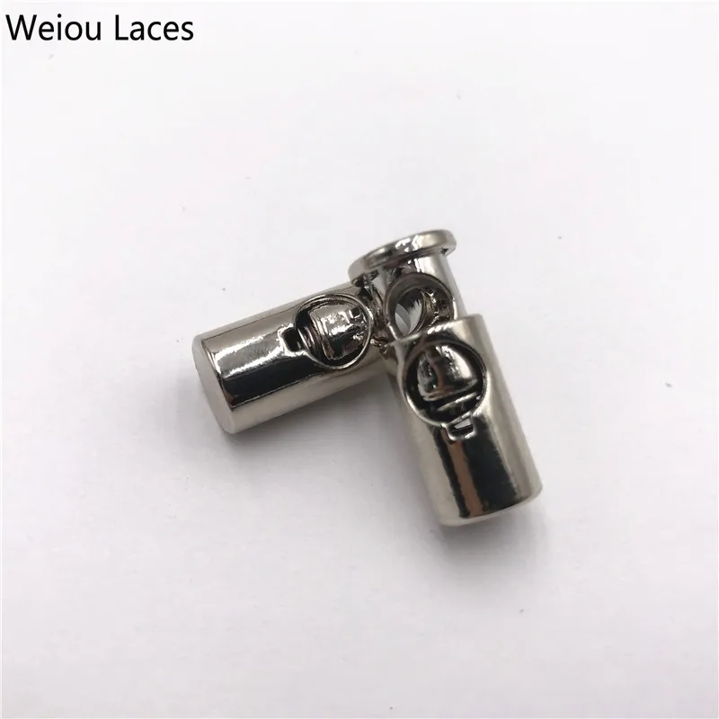 

Weiou Luxury Shoe Buckle Cord Lock Hollow Spring Buckles Drawstring Stops Accessories Stoppers Zinc Alloy Metal 2pcs/1set CN;FUJ, Gold /silver/ black/rose gold