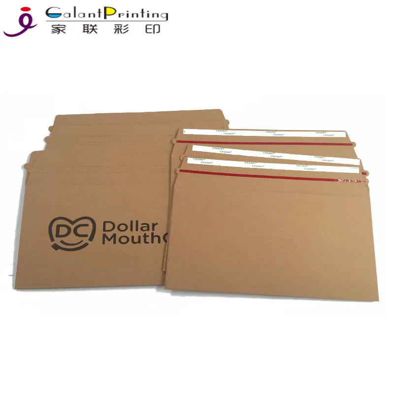 A5 Size Custom Bulk Printing Retail Cheap Thick Envelope Packaging