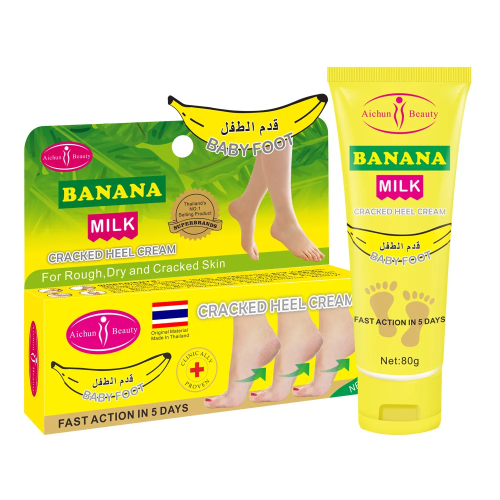 

Aichun Beauty foot care milk repair banana dry skin cracked heel cream moisturizing remove cream