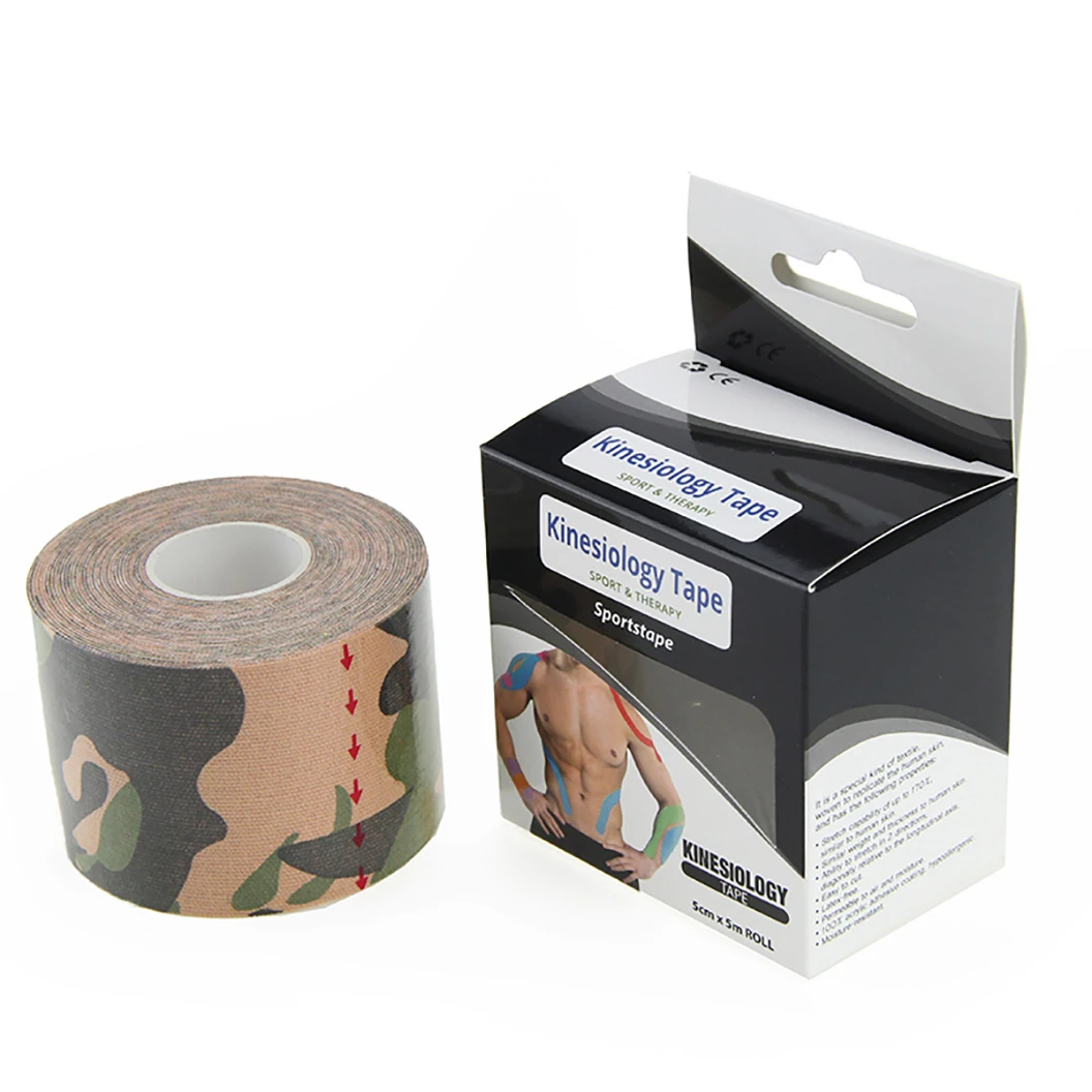 

Customized high quality sticky waterproof sports athletic kinesiology tape