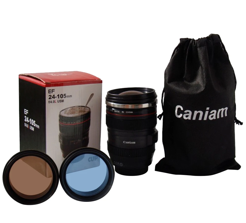 

Hot Selling 2017 Amazon Wholesale Good Quality Caniam 24-105 Camera Lens Coffee Mug Travel Stainless Steel, N/a