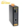 1000M industrial media converter, 1RJ45 Port, 1 fiber port, Single mode, dual fiber, 1310nm, 20km
