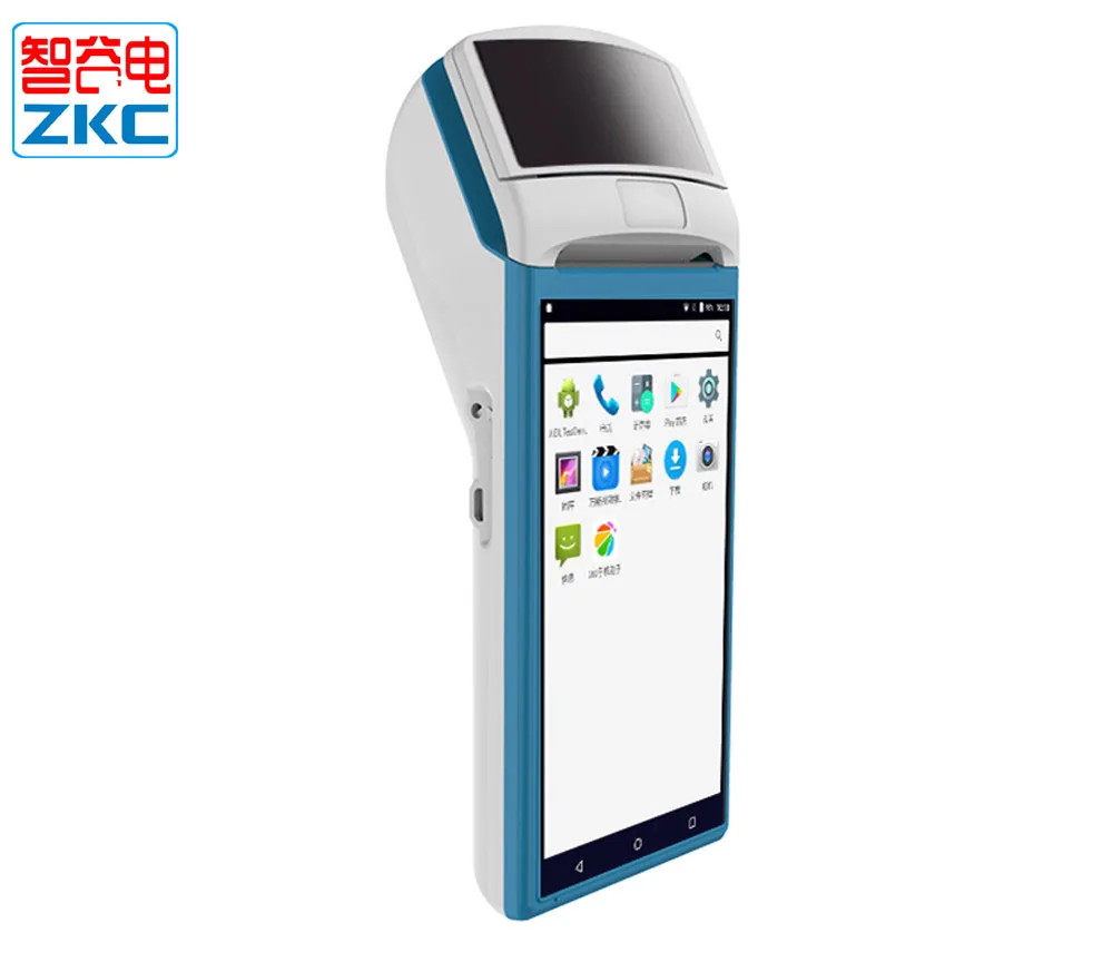 

ZKC5501 Android Handheld Intelligent POS Terminal With Printer, N/a