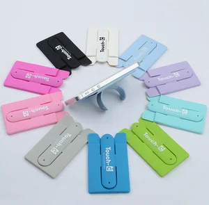 Factory support cell phone credit card holder promotion portable stand for all phone