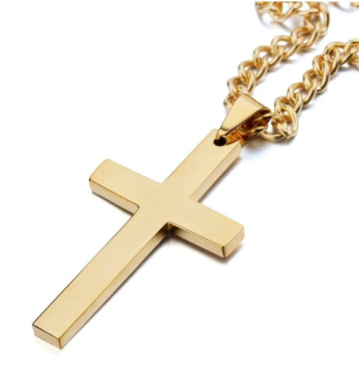 

fashion wholesale custom silver metal stainless steel jewelry cross pendants