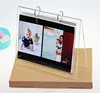 2018 New Clear Acrylic V Shape Table Calendar Desk Calendar Display