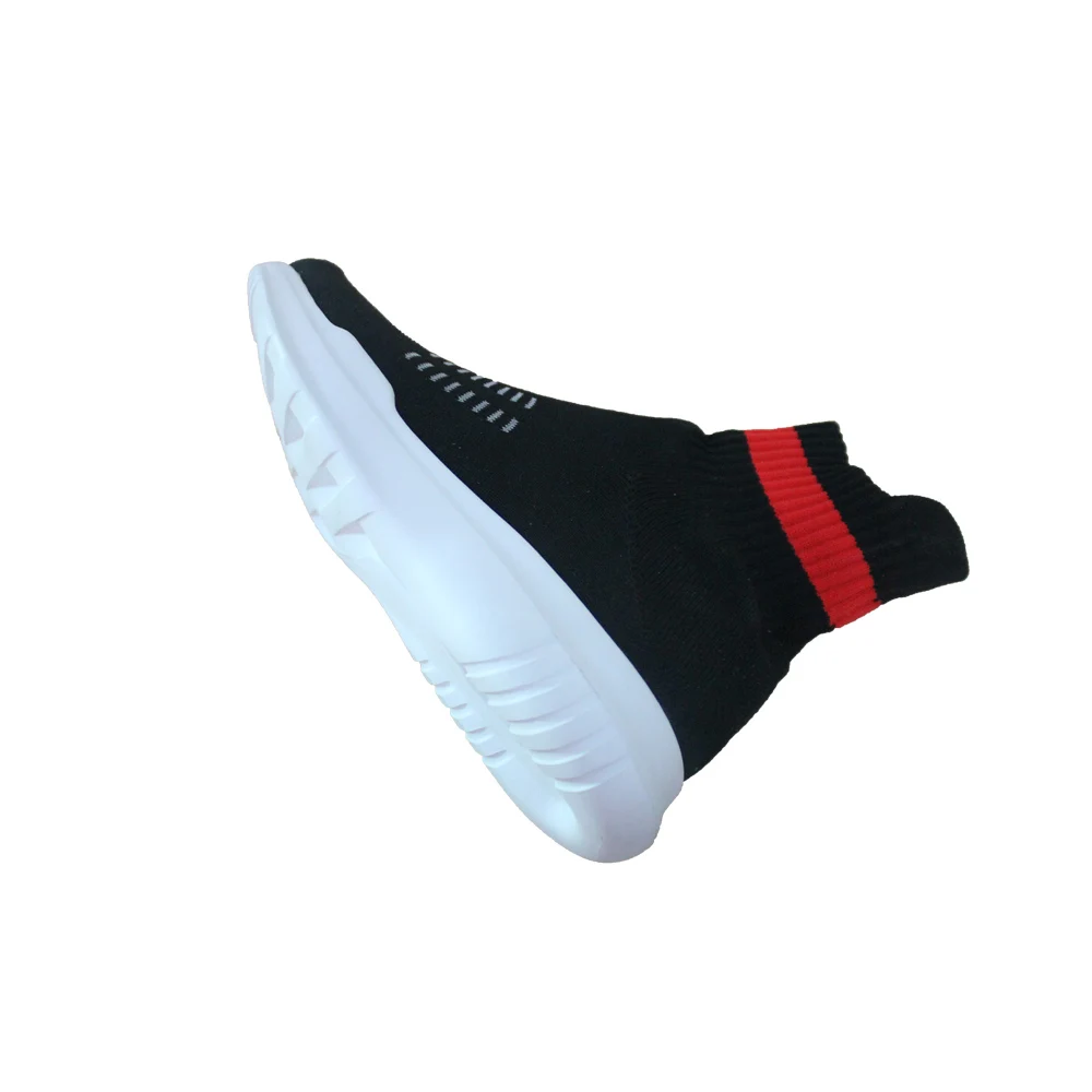
Blank new design fashion sports shoes,breathable high ankle brand logo custom women and mens sock sneakers shoes 