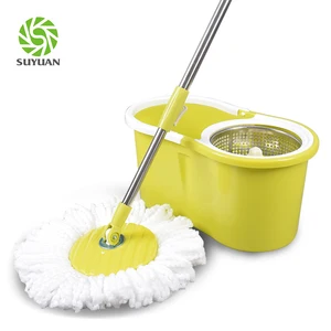 Image of Easy life rotating washing plastic mop with bucket