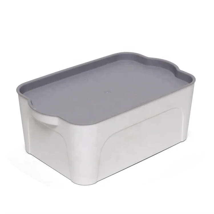 

Eco-friendly grey color PP materials storage bins