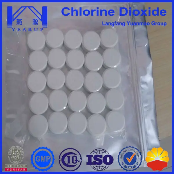 
High Efficiency Chlorine Dixoide Fungicides for Water Treatment 