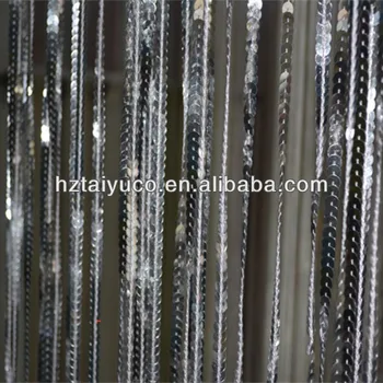 Silver And Gold Sequins String Curtain Vertical Stripe Buy Gold