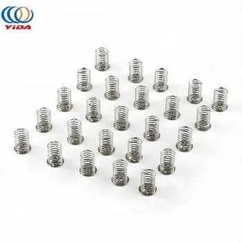 Precision Nickel Plated Contact Touch Button Spring For Circuit Board ...