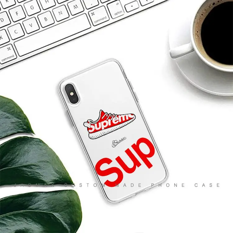 Best Selling Custom Brand Name Clear TPU Cell Case For iPhone 6 6s 7 8 Plus X XS MAX XR Back Phone Cover