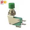 Roller lever industrial push button 16A 250V AC 3 pin push button switch