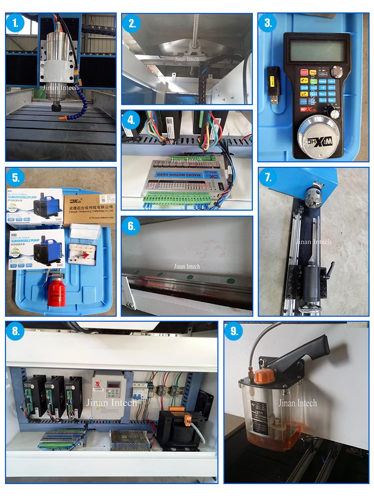 Well Known 600*900mm Fuling Inverter Mesin Cnc Router