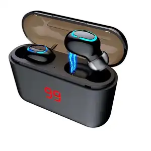 Mini Wireless Earbuds LED Display