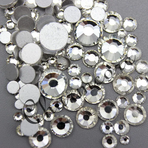 

Flat Back Non Hot Fix Rhinestone Clear Crystal Color For Nail Art Factory Supply