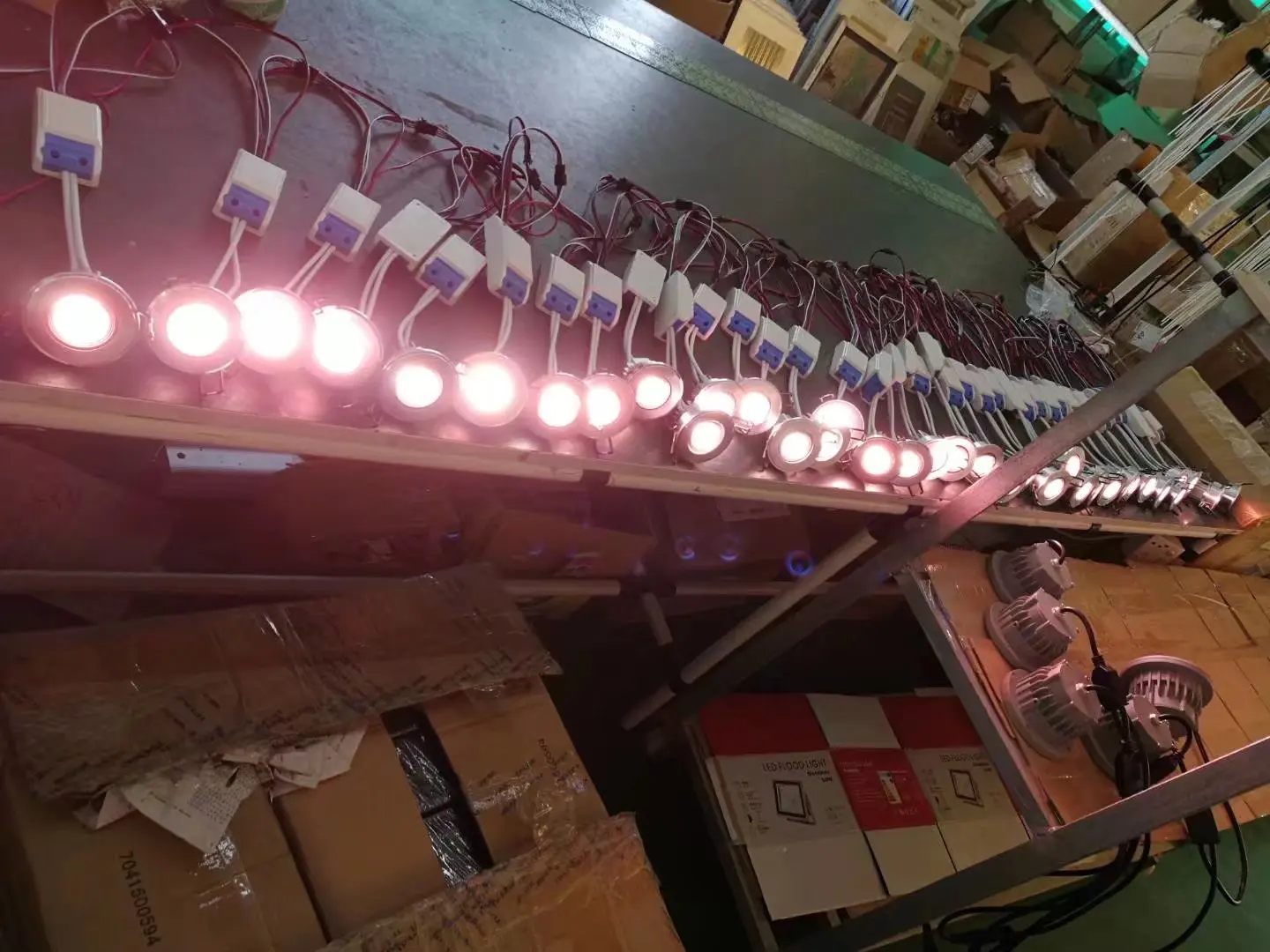 Hot Sale 1x8w 4in1 Rgbw Led Ceiling Light By 2.4g Wireless Dmx Decoder