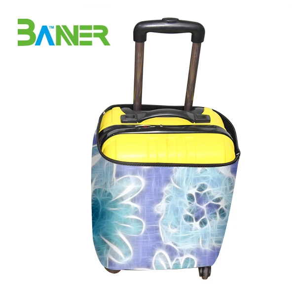 Promotional Customized Printed Suitcase Bag Neoprene Luggage Cover